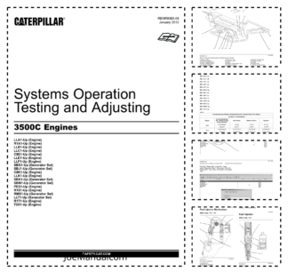 CAT 3500C Engine Systems Operation Testing and Adjusting Manual RENR9363-08