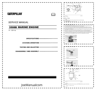 CAT 3508B Marine Engine Service Manual S2B1-UP