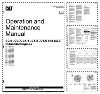 CAT C0.5 C0.7 C1.1 C1.5 C1.6 C2.2 Industrial Engines Operation and Maintenance Manual