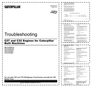 CAT C27 C32 Engine Troubleshooting RENR9346-03