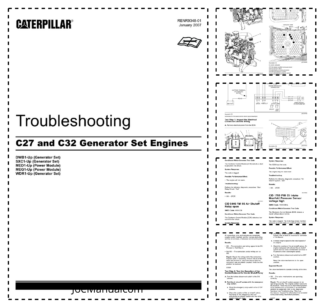 CAT C27 C32 Engine Troubleshooting RENR9348-01