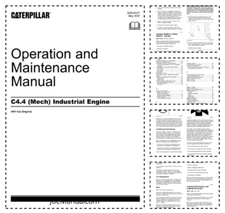 CAT C4.4 Industrial Engine Operation and Maintenance Manual SEBU8327