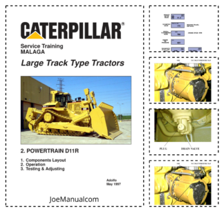 CAT D11R Dozer Power Train Workshop Manual