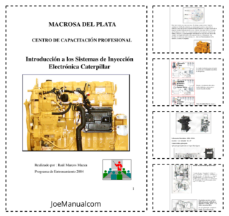 CAT Electronic Fuel Injection Systems Training Manual ES