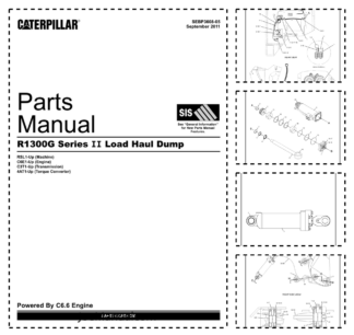 CAT R1300G Series II LHD Parts Catalog RSL1-UP
