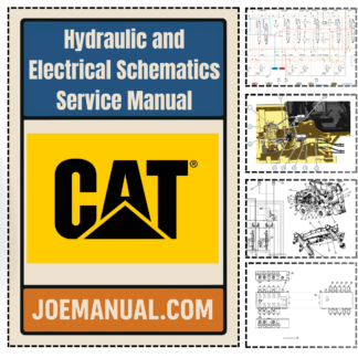 CAT 320 Excavator Hydraulic and Electrical Schematics Service Manual SN DYT