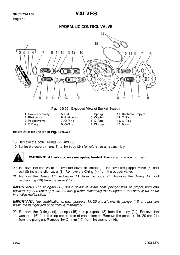 DRESSTA 560C Wheel Loader Service Manual SN 15001 and UP - Image 13
