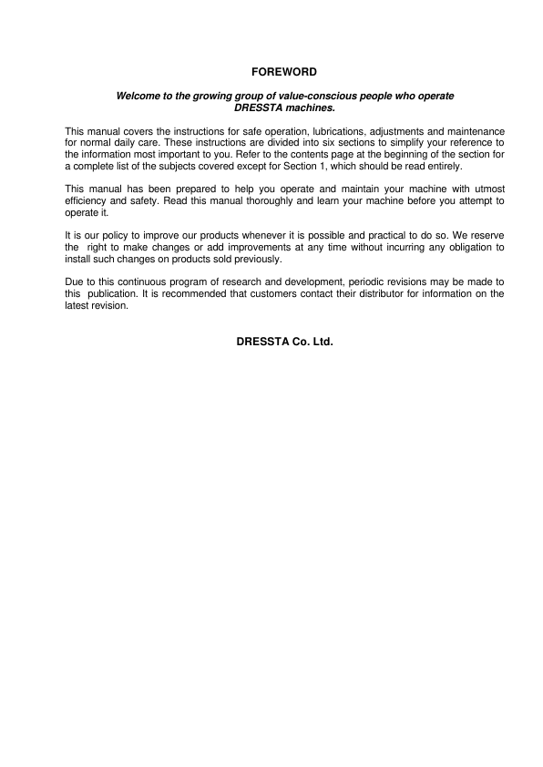 DRESSTA 560C Wheel Loader Service Manual SN 15001 and UP - Image 4