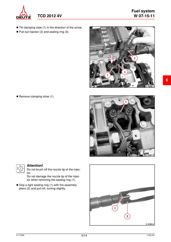 Deutz TCD 2012 4V Engine Workshop Manual Competence LVL 3 - Image 9
