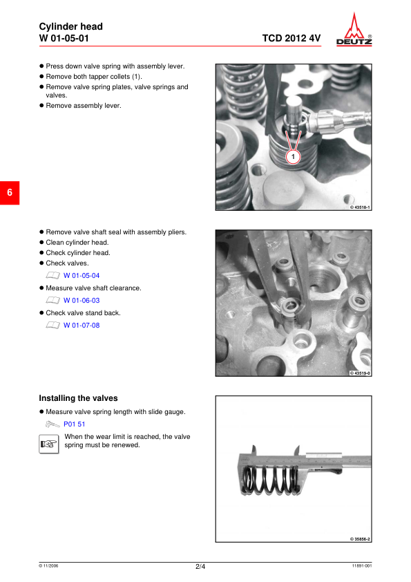 Deutz TCD 2012 4V Engine Workshop Manual Competence LVL 3 - Image 7