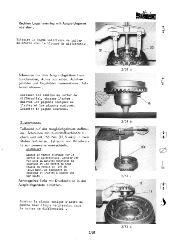 Fendt Farmer 203V 203P 203F 200V 200S Tractor Workshop Manual - Image 7