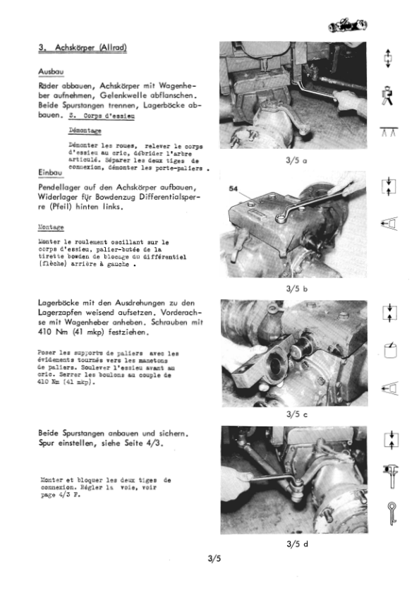 Fendt Farmer 203V 203P 203F 200V 200S Tractor Workshop Manual - Image 8