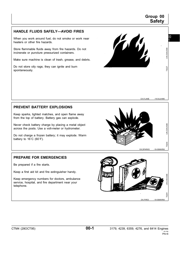 John Deere Series 300 3179 4239 6359 4276 and 6414 Diesel Engine Service Manual CTM4 28OCT95 - Image 10