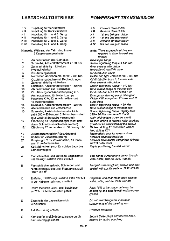 Komatsu 50E 60E 70E Wheel Loader G423 Transmission Repair Manual - Image 7