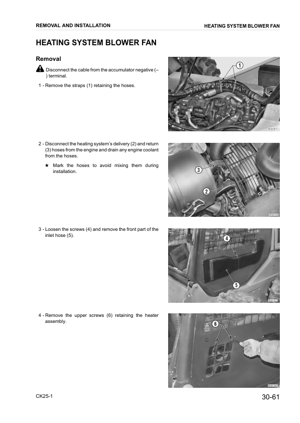 Komatsu CK25-1 Skid Steer Workshop Manual SN F00003 and UP - Image 11