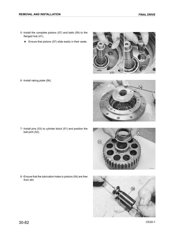 Komatsu CK30-1 Compact Track Loader Workshop Manual SN A30001 and UP - Image 14