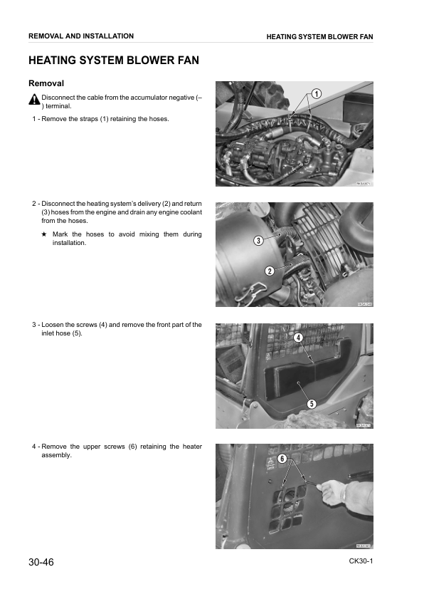 Komatsu CK30-1 Skid Steer Workshop Manual SN F00003 and UP - Image 12