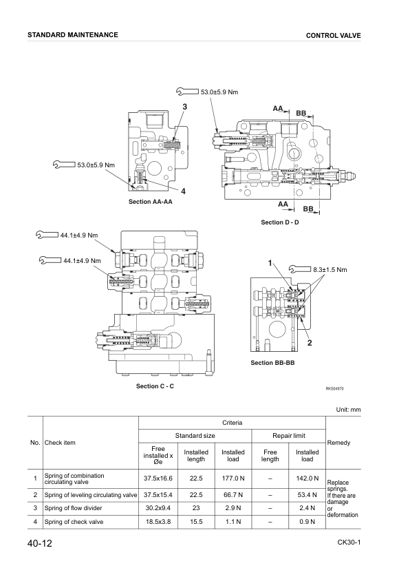 Komatsu CK30-1 Skid Steer Workshop Manual SN F00003 and UP - Image 14