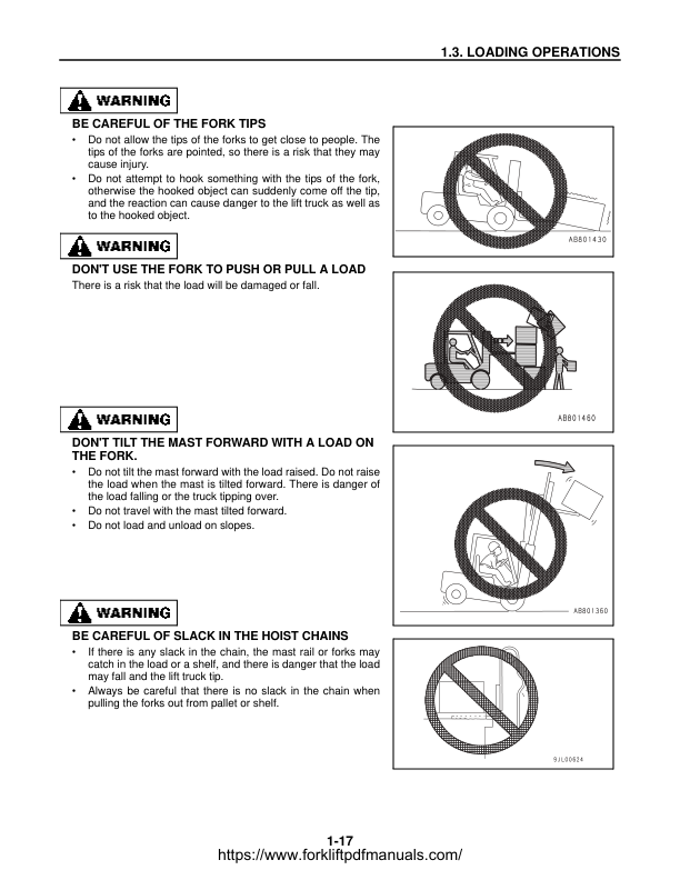 Komatsu CX20 Forklift Truck Service Manual SN 130001A and UP - Image 11