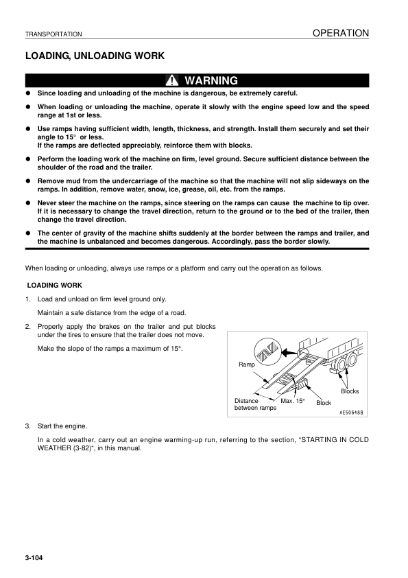 Komatsu D31EX D37EX D39EX PX-21 Dozer Operation and Maintenance Manual - Image 9