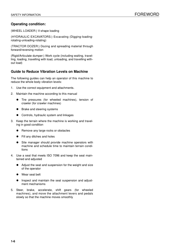 Komatsu D31EX D37EX D39EX PX-21 Dozer Operation and Maintenance Manual - Image 7