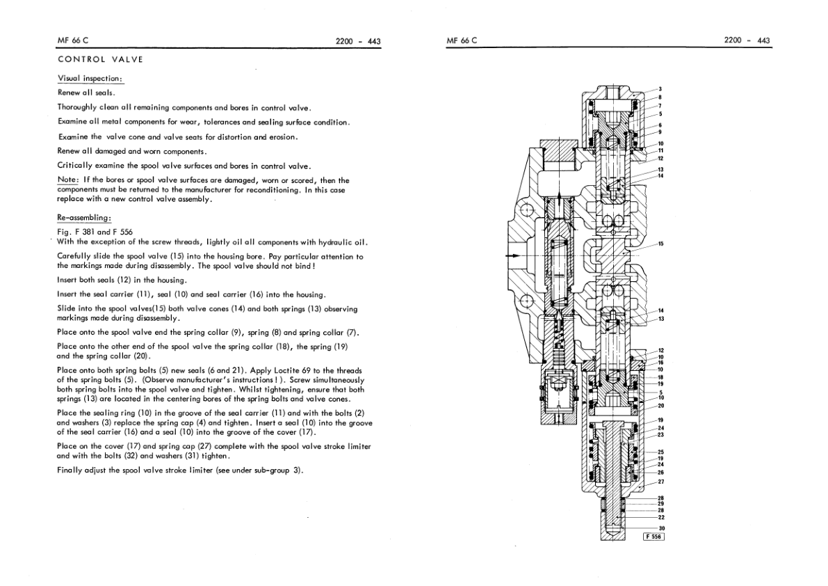 Komatsu Hanomag 66C 66D Turbo Wheel Loader Hydraulic System Workshop Manual - Image 9
