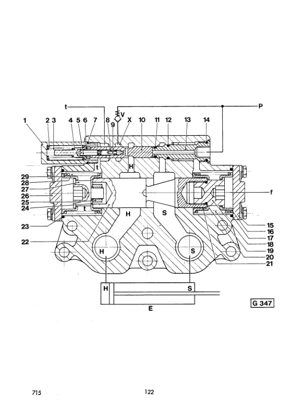 Komatsu Hanomag 66C 66D Turbo Wheel Loader Hydraulic System Workshop Manual - Image 11