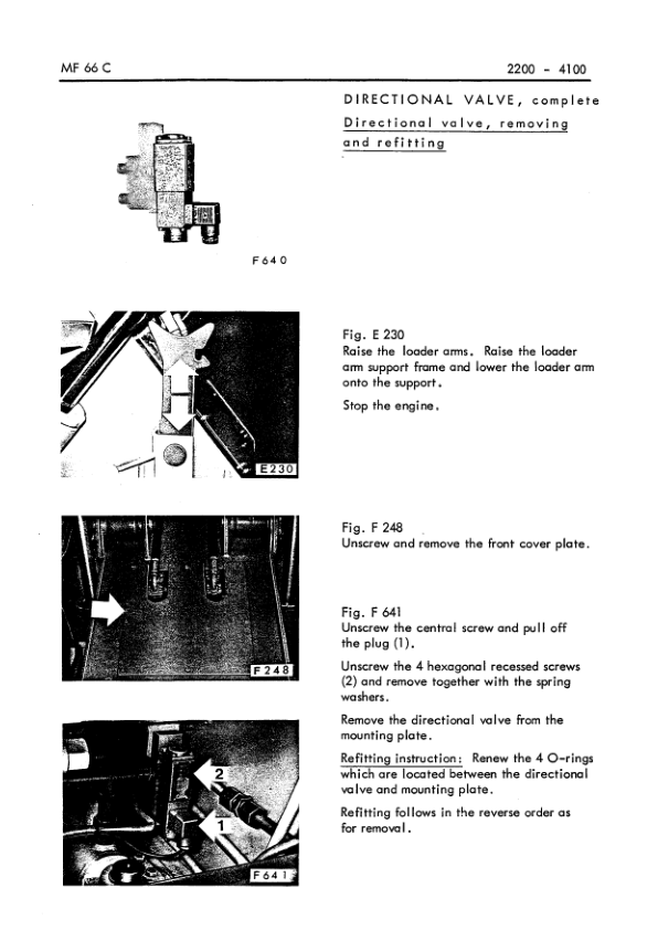 Komatsu Hanomag 66C 66D Wheel Loader Hydraulic System Workshop Manual 3072517M1 - Image 9