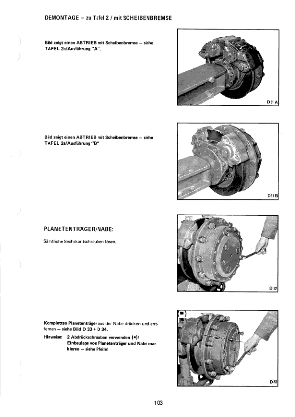 Komatsu Hanomag 66C 66D Wheel Loader Hydraulic System Workshop Manual 3072517M1 - Image 12
