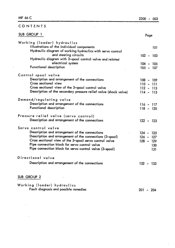 Komatsu Hanomag 66C 66D Wheel Loader Hydraulic System Workshop Manual 3072517M1 - Image 5