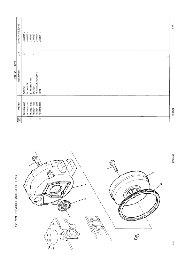Komatsu PC05-6F Excavator Parts Catalog SN F10001 and UP - Image 14