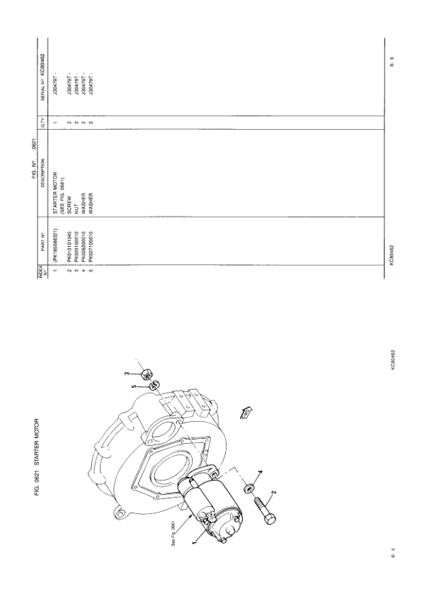 Komatsu PC05-6F Excavator Parts Catalog SN F10001 and UP - Image 15