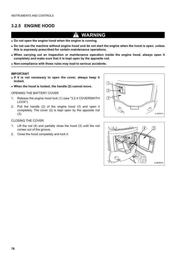 Komatsu PC16R-2 Galeo Excavator Operation and Maintenance Manual SN F00003 and UP - Image 14
