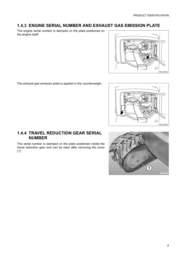 Komatsu PC16R-2 Galeo Excavator Operation and Maintenance Manual SN F00003 and UP - Image 9
