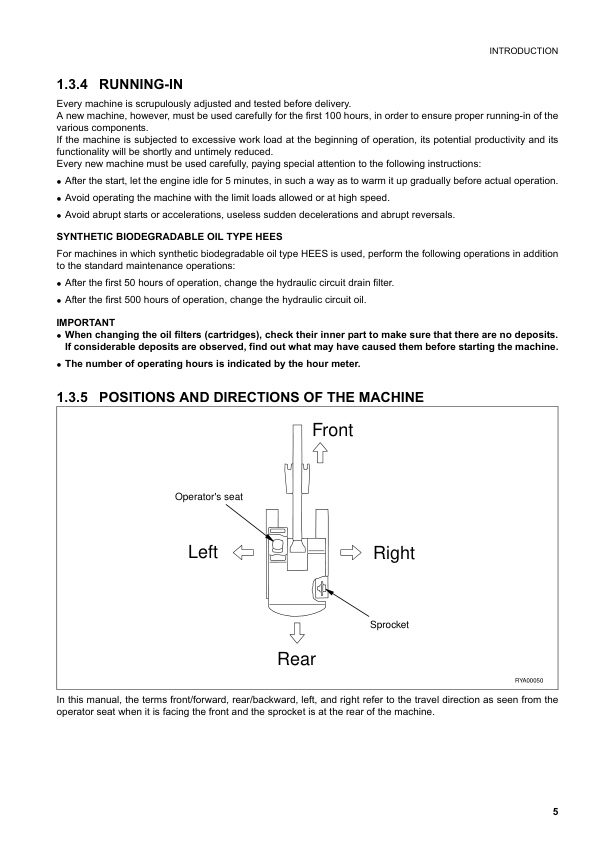 Komatsu PC16R-2 Galeo Excavator Operation and Maintenance Manual SN F00003 and UP - Image 7