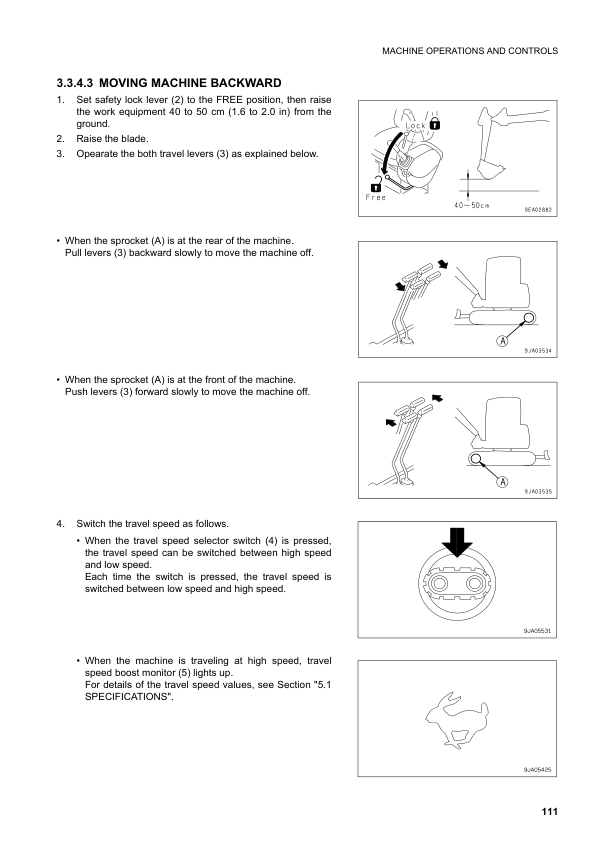 Komatsu PC20MR-2 Galeo Excavator Operation and Maintenance Manual SN 15001 and UP - Image 10