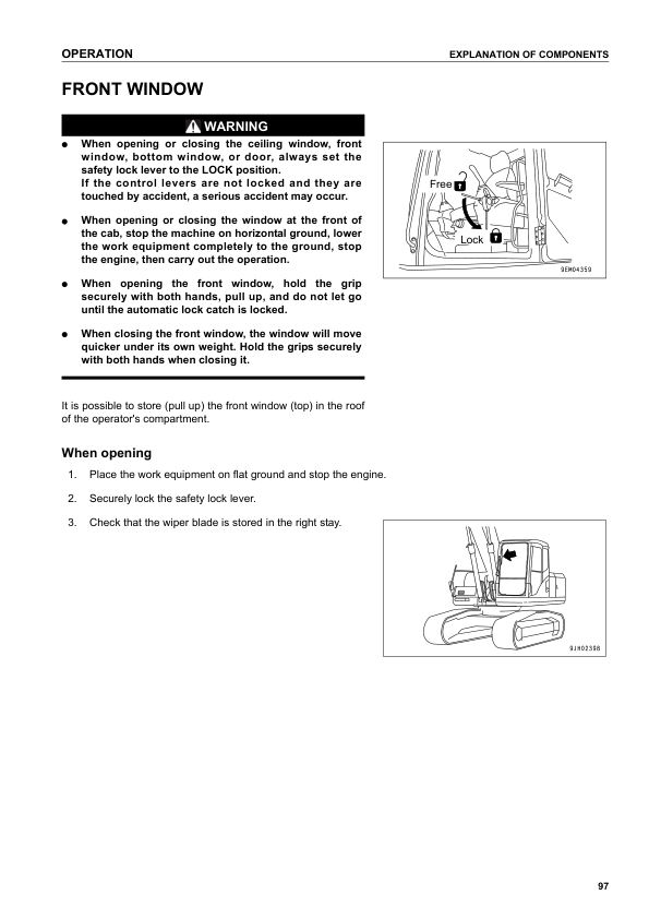 Komatsu PC210-7K PC210LC PC210NLC-7K PC230NHD-7K PC240LC NLC-7K Excavator Operation Manual - Image 18