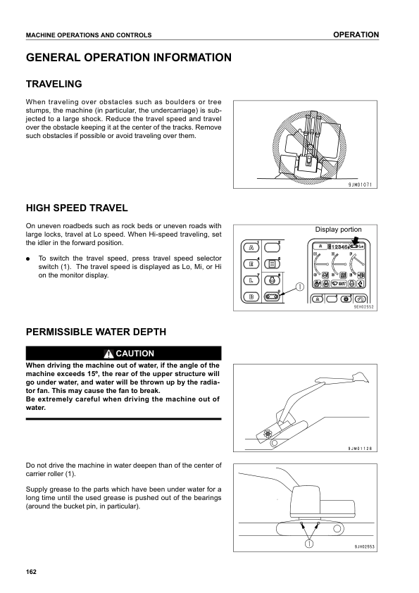 Komatsu PC210-7K PC210LC PC210NLC-7K PC230NHD-7K PC240LC NLC-7K Excavator Operation Manual - Image 10