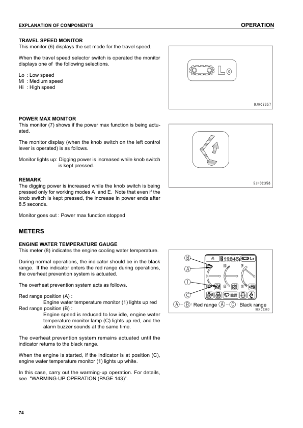 Komatsu PC210-7K PC210LC PC210NLC-7K PC230NHD-7K PC240LC NLC-7K Excavator Operation Manual - Image 17