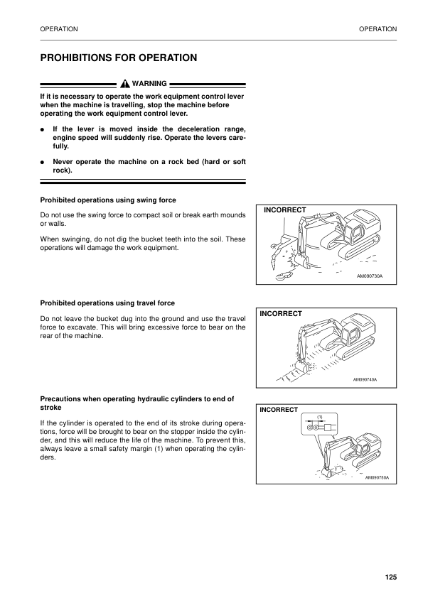 Komatsu PC210 PC210LC-6K PC240LC PC240NLC-6K Excavator Operation and Maintenance Manual - Image 7