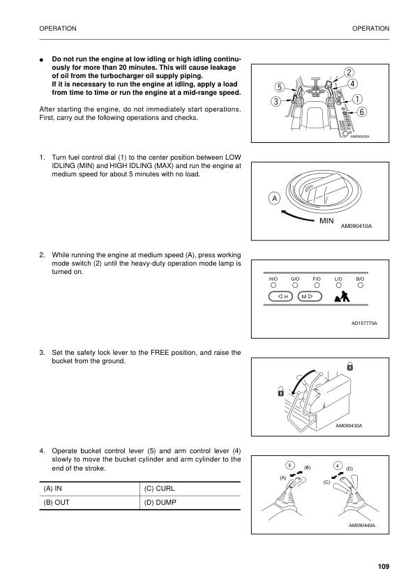 Komatsu PC210 PC210LC-6K PC240LC PC240NLC-6K Excavator Operation and Maintenance Manual - Image 6