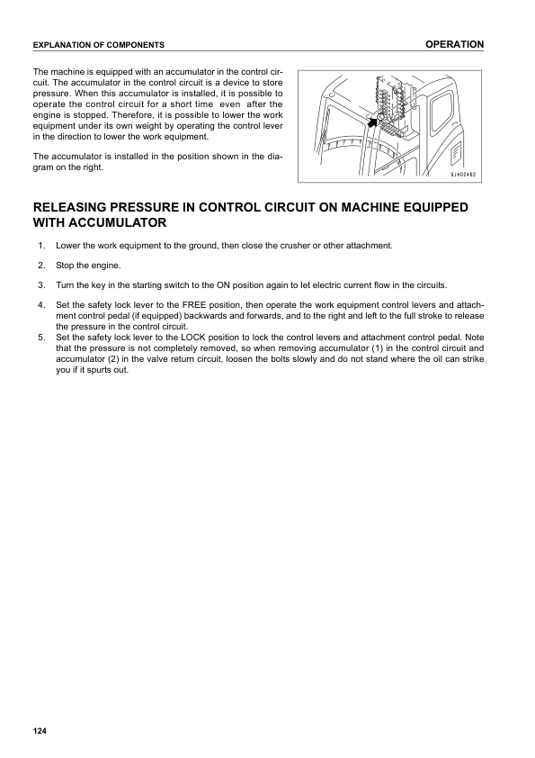 Komatsu PC210 PC210LC PC21-NLC PC230NHD PC240LC PC240NLC-7K Excavator Operation and Maintenance Manual - Image 12