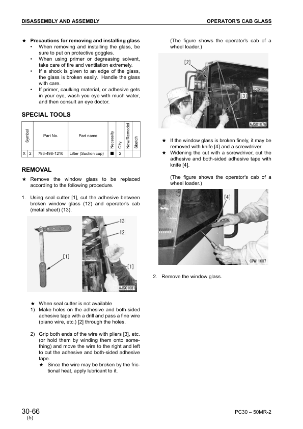 Komatsu PC27MR-2 PC30MR-2 PC35MR-2 PC40MR-2 PC50MR-2 Excavator Workshop Manual - Image 16