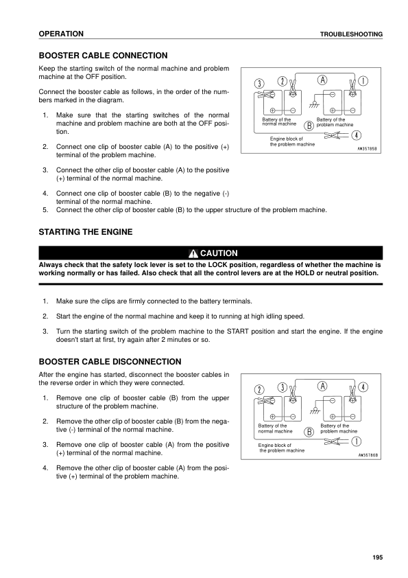 Komatsu PC290LC-7K PC290NLC-7K Excavator Operation and Maintenance Manual SN K40395 and UP - Image 11