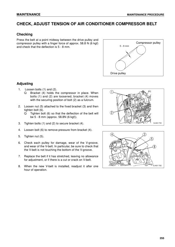 Komatsu PC290LC-7K PC290NLC-7K Excavator Operation and Maintenance Manual SN K40395 and UP - Image 13