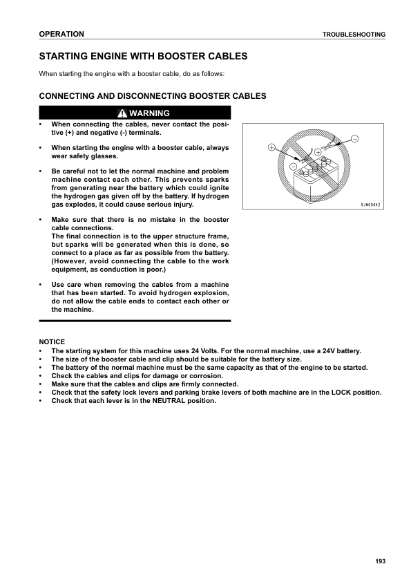 Komatsu PC290LC-7K PC290NLC-7k Excavator Operation and Maintenance Manual SN K40001 and UP - Image 11