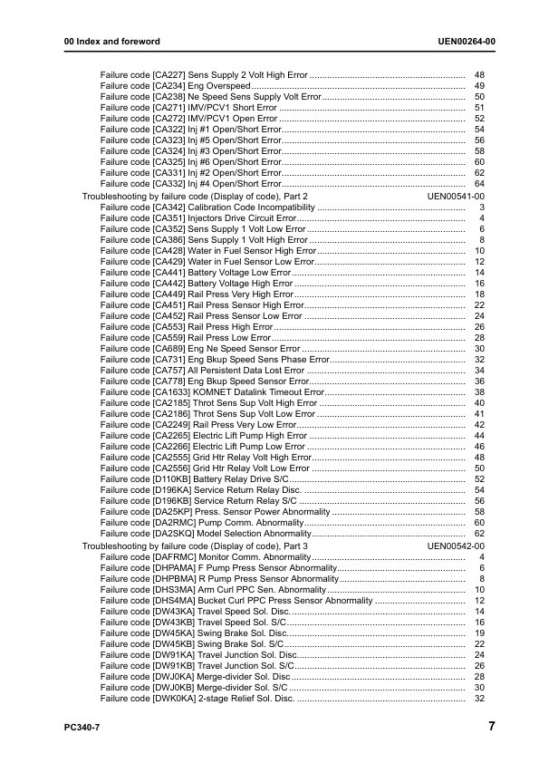 Komatsu PC340LC-7 PC340NLC-7 Excavator Workshop Manual SN K45001 and UP - Image 9