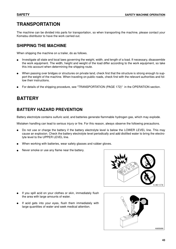Komatsu PC340LC-7K PC340NLC-7K Excavator Operation and Maintenance Manual SN K40001 and UP - Image 12