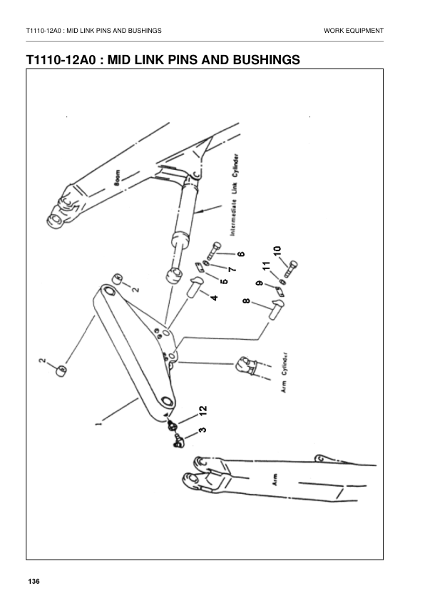Komatsu PC340LCD NLCD-7K Excavator Parts Catalog SN K40575 and UP - Image 9