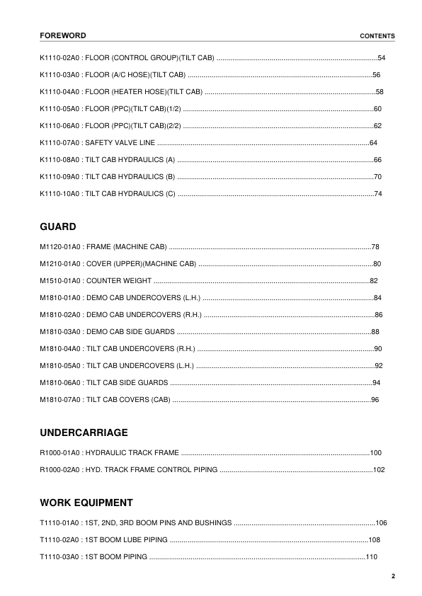 Komatsu PC340LCD NLCD-7K Excavator Parts Catalog SN K40575 and UP - Image 5